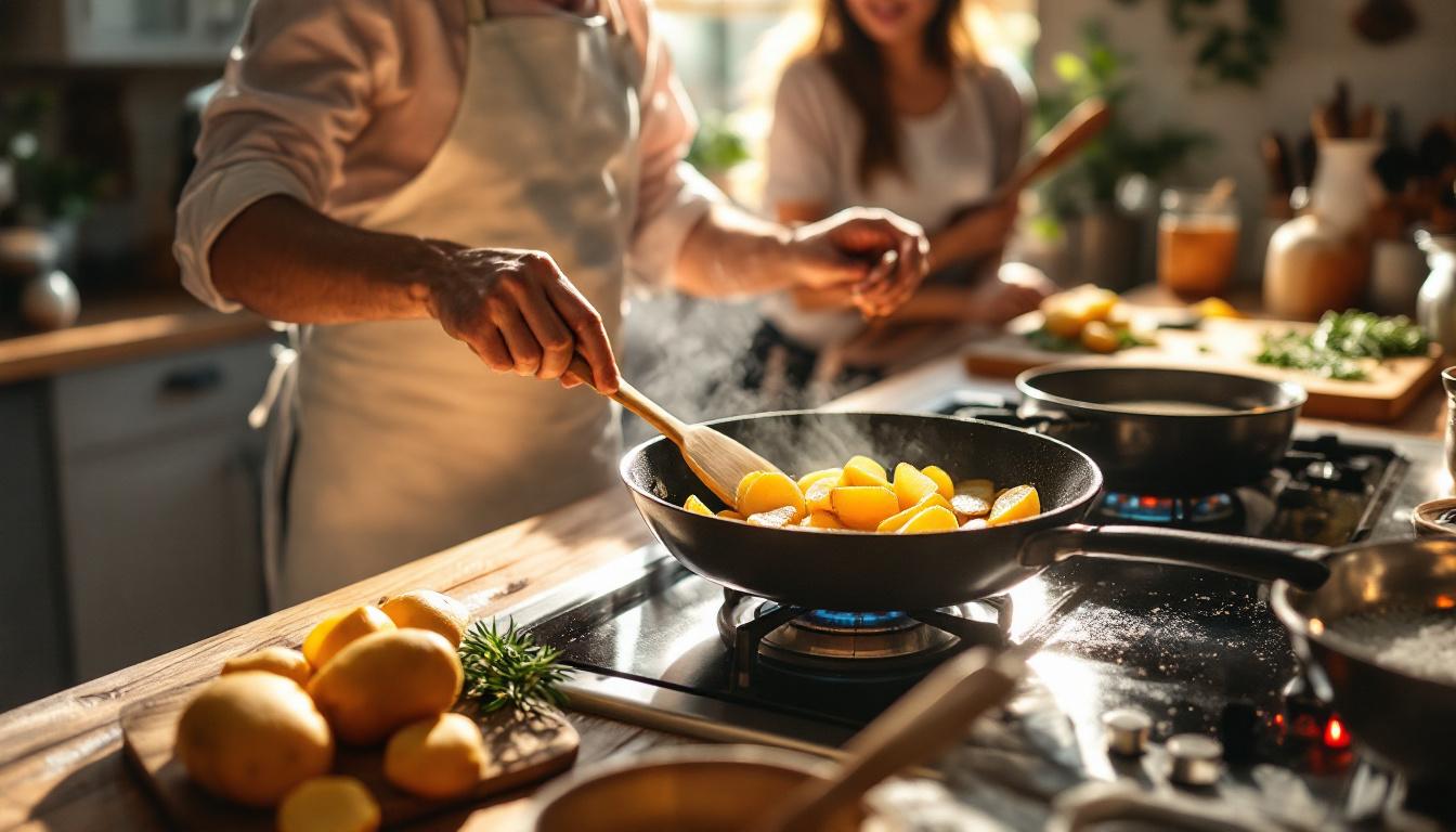 ontdek hoe je heerlijke aardappelen bakt zonder oven met de 10-minutenmethode van topchefs. snel, gemakkelijk en smaakvol koken voor elke gelegenheid.