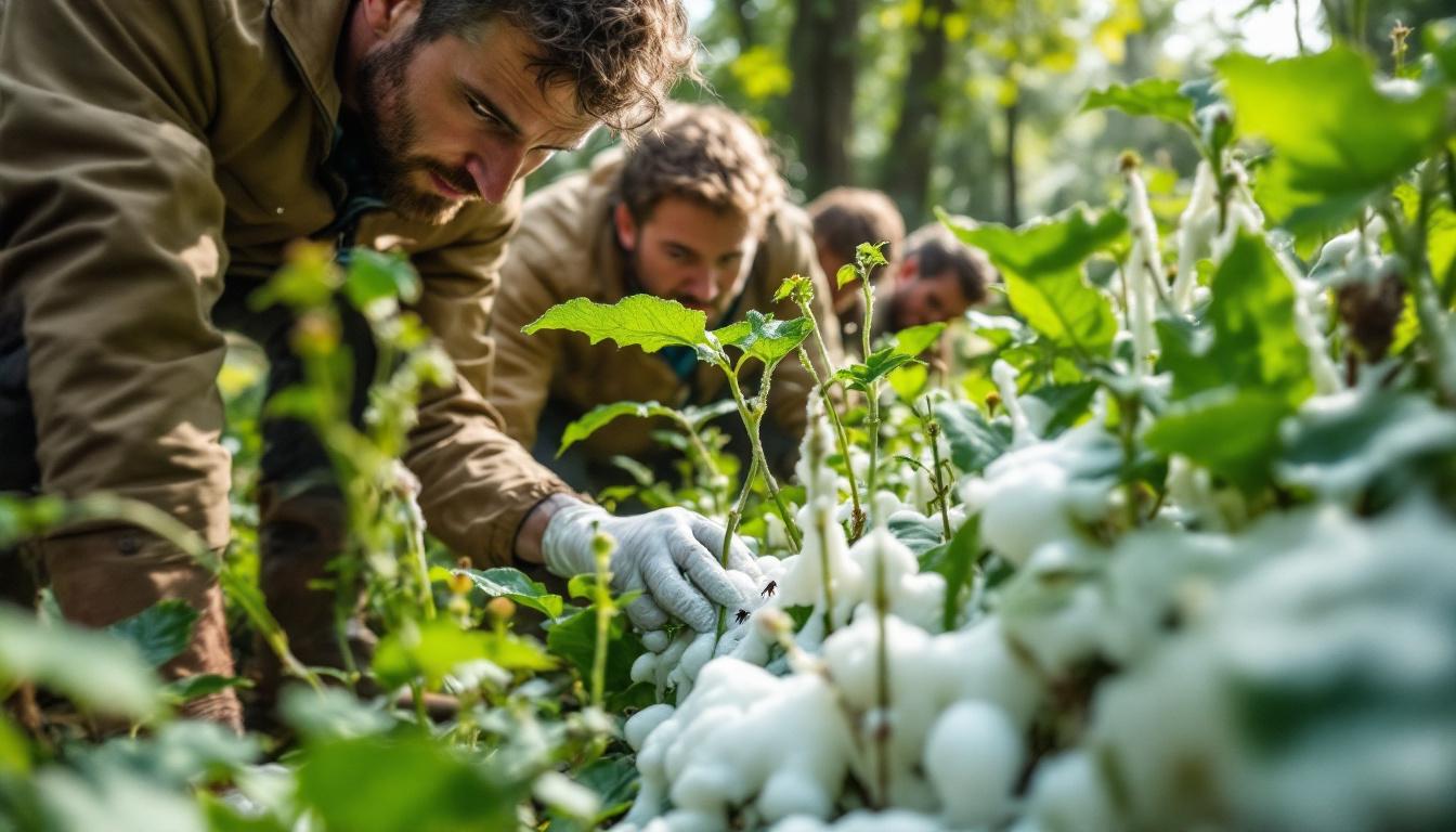 ontdek wat het mysterieuze witte schuim op planten veroorzaakt en hoe onderzoekers dit fenomeen verklaren.