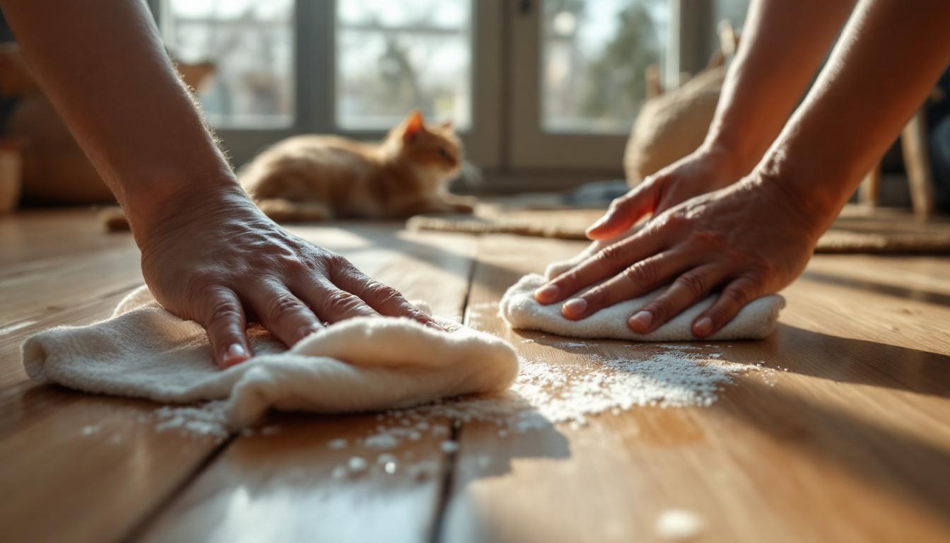 ontdek hoe je met een vergeten schoonmaaktechniek en eierschalen je houten vloeren weer laat glanzen. eenvoudig, natuurlijk en effectief!
