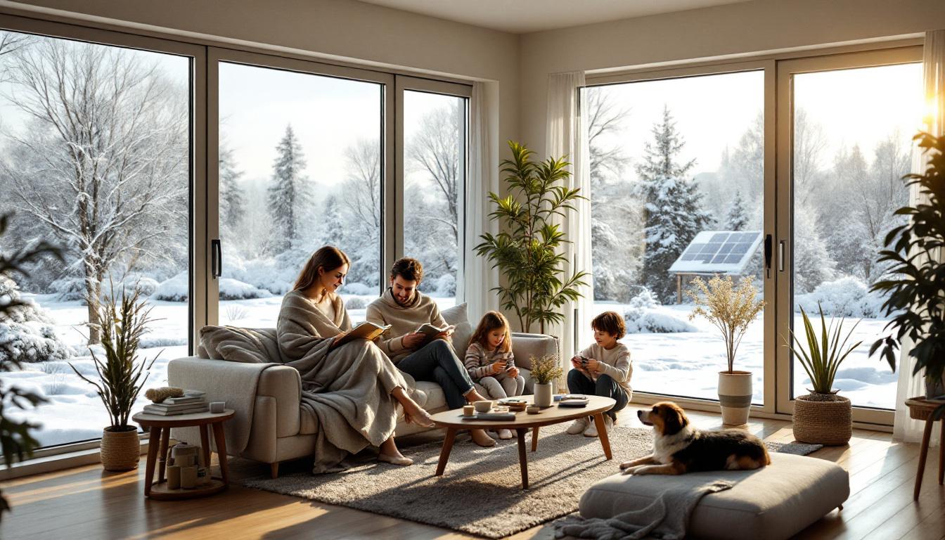 ontdek hoe dit slimme huisontwerp experts verbaast door bij −6 °c toch 23 °c binnen te behouden zonder verwarming, dankzij innovatieve technieken voor energie-efficiënt wonen.