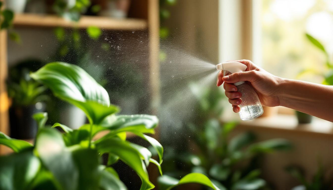 meng dit met water en spray op orchideebladeren voor een snel zichtbaar resultaat. verzorg je orchideeën eenvoudig en effectief met deze tip.