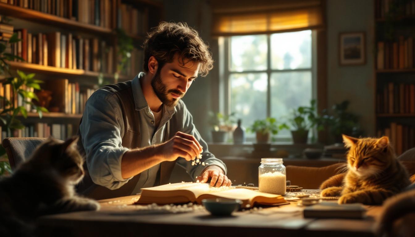 ontdek hoe je muffe boeken weer fris laat ruiken met een simpele truc: rijst. deze handige tip redt je boekenkast van nare geurtjes!