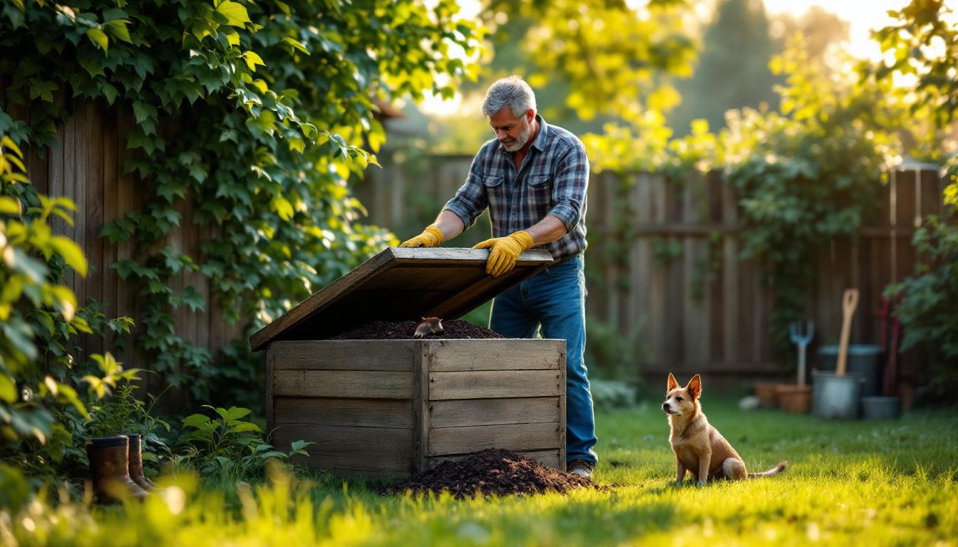 ontdek zes effectieve en vaak vergeten methoden om ratten definitief uit je composthoop te houden en je tuin schoon en veilig te houden.
