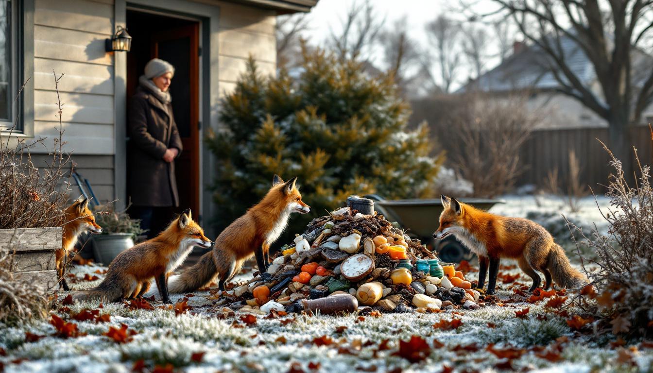 vossen in de tuin in december? ontdek hoe een verkeerde compostering problemen kan veroorzaken en leer hoe je jouw tuin veilig houdt tijdens de winter.