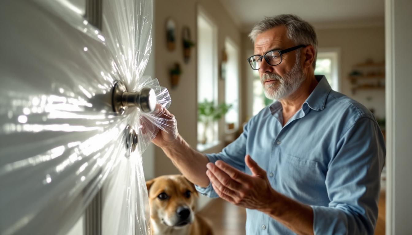 ontdek waarom het wikkelen van folie rond deurklinken zorgen baart bij experts en welke risico's hiermee gepaard gaan.