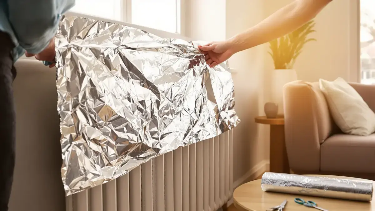 Aluminiumfolie achter de radiator: een eenvoudige maatregel die de warmteverspreiding verbetert