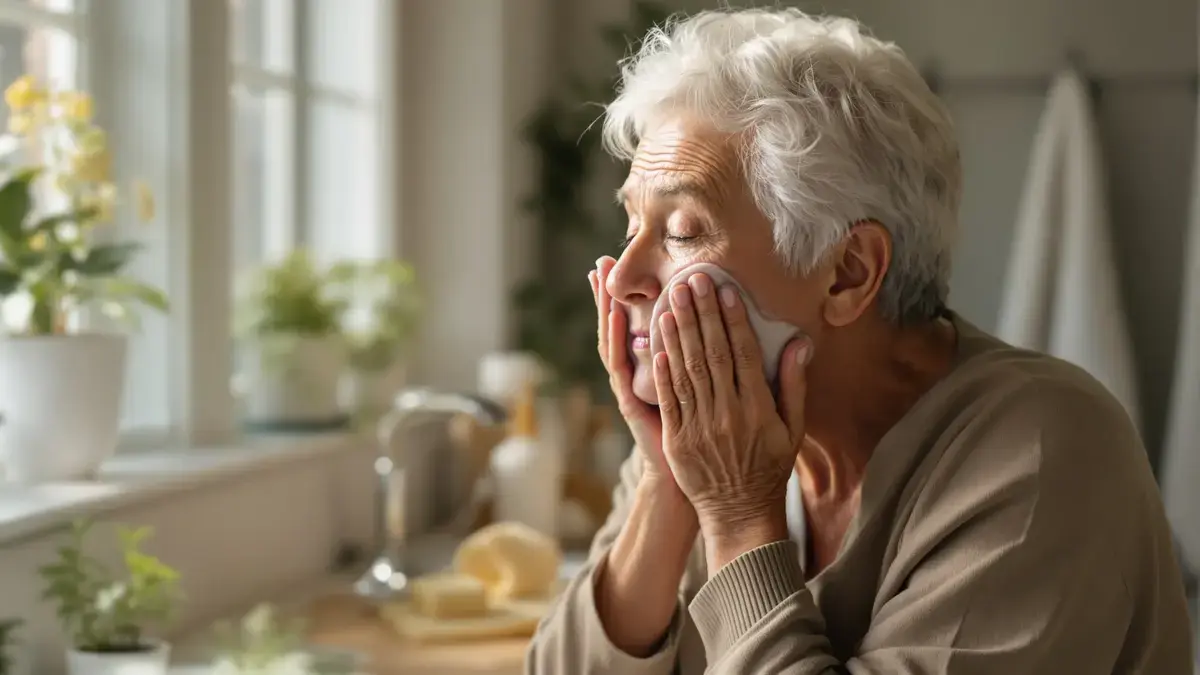 In de badkamer verzwakt dit alledaagse gebaar de huid van ouderen zonder dat ze het merken