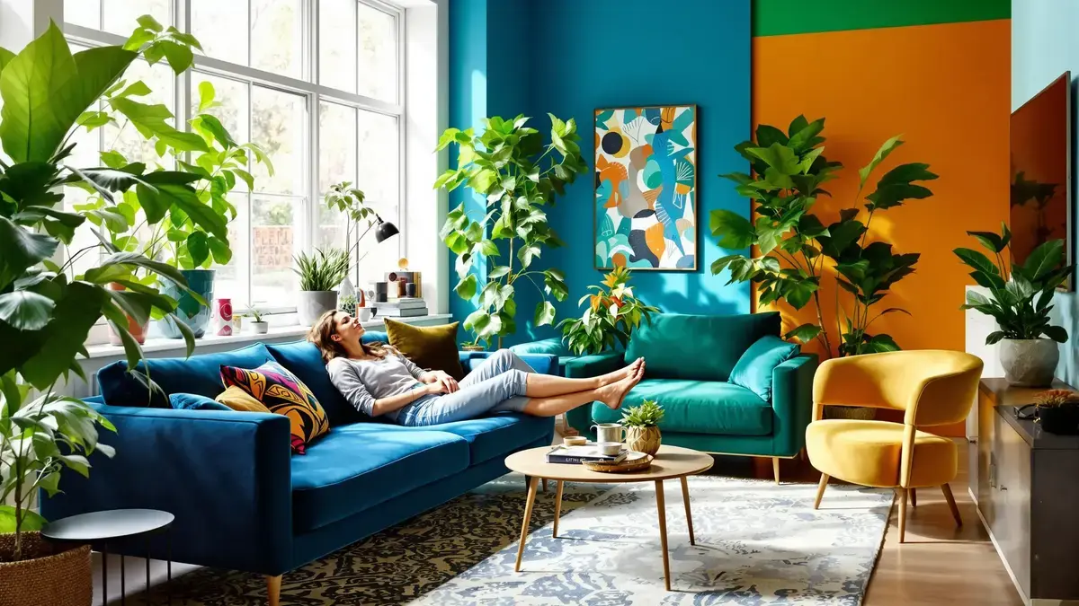 Beige verdwijnt: deze bankkleur zal in 2026 interieurs domineren