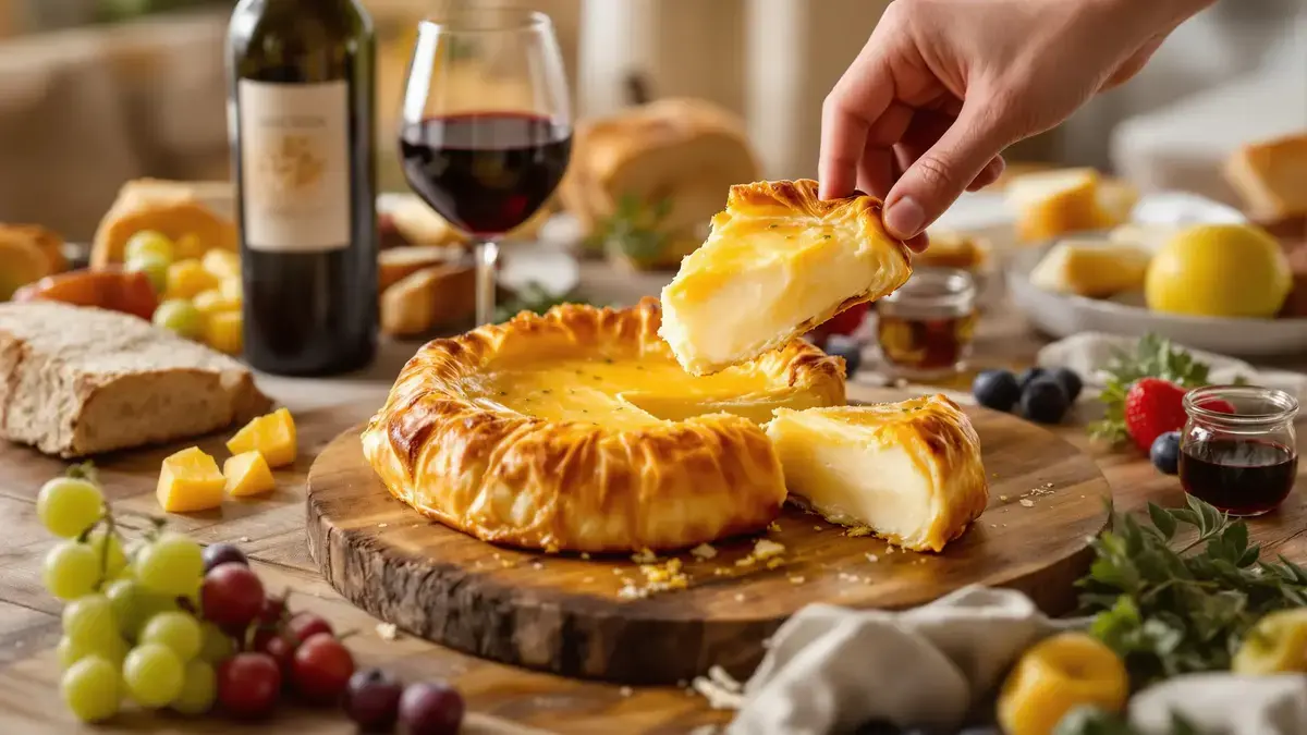 Recept voor camembert in bladerdeeg uit de oven: eenvoudig en onweerstaanbaar