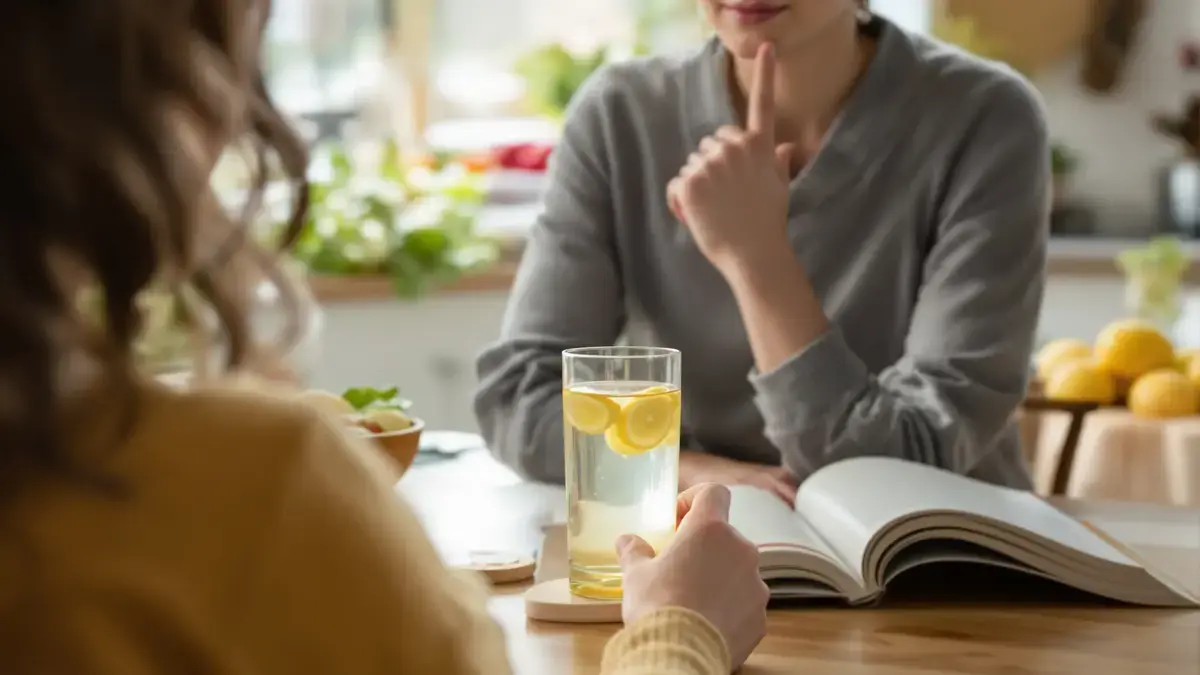 Lauwwarm citroenwater is niet zo gunstig als vaak wordt gedacht, volgens deskundigen