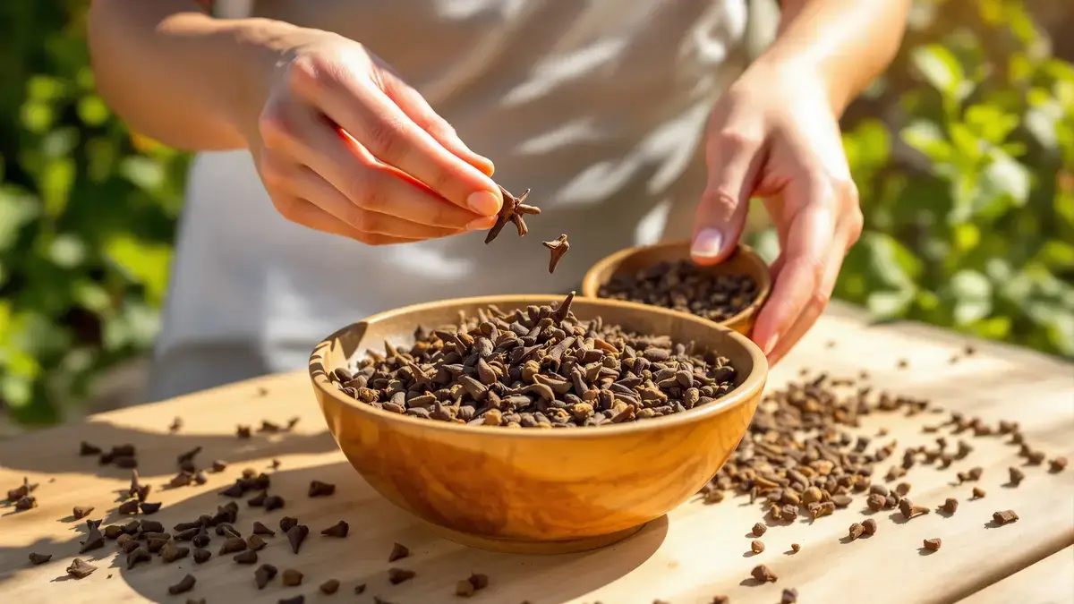 Een eenvoudig schaaltje met kruidnagels is soms genoeg om muggen te verjagen