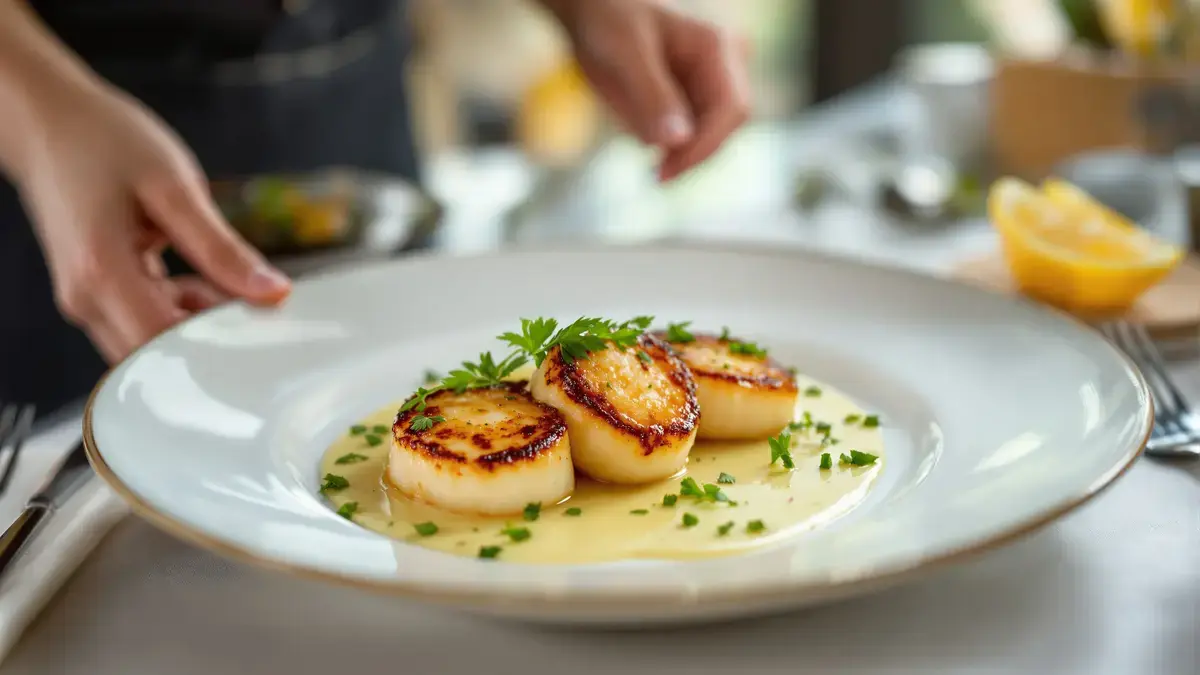 Deze eenvoudige saus brengt vis tot zijn recht en past perfect bij sint-jakobsschelpen