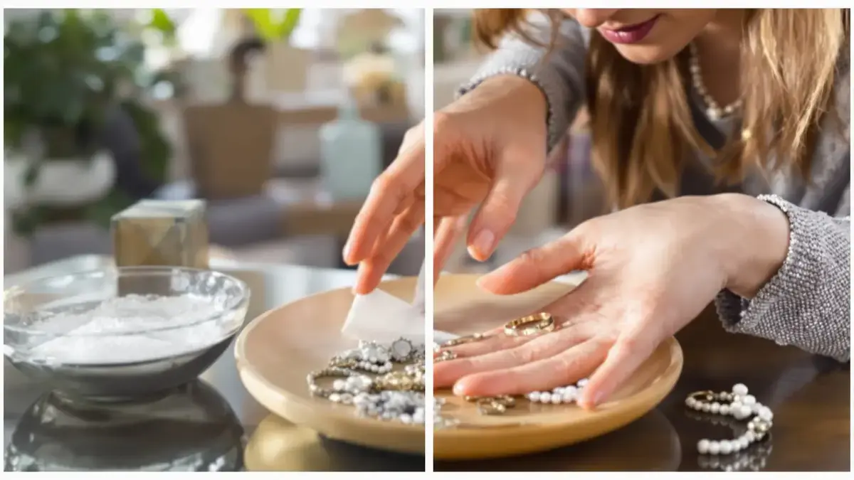 Deze eenvoudige tip geeft doffe sieraden onmiddellijk weer glans