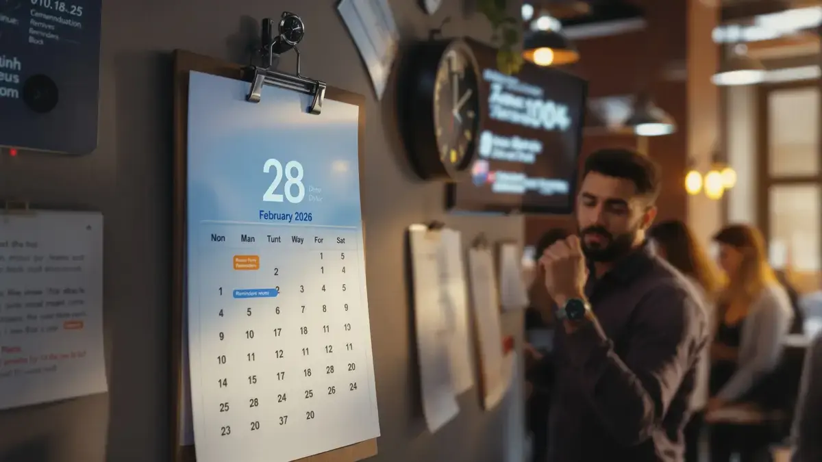 Waarom februari 2026 op sommige kalenders als de kortste maand zal verschijnen