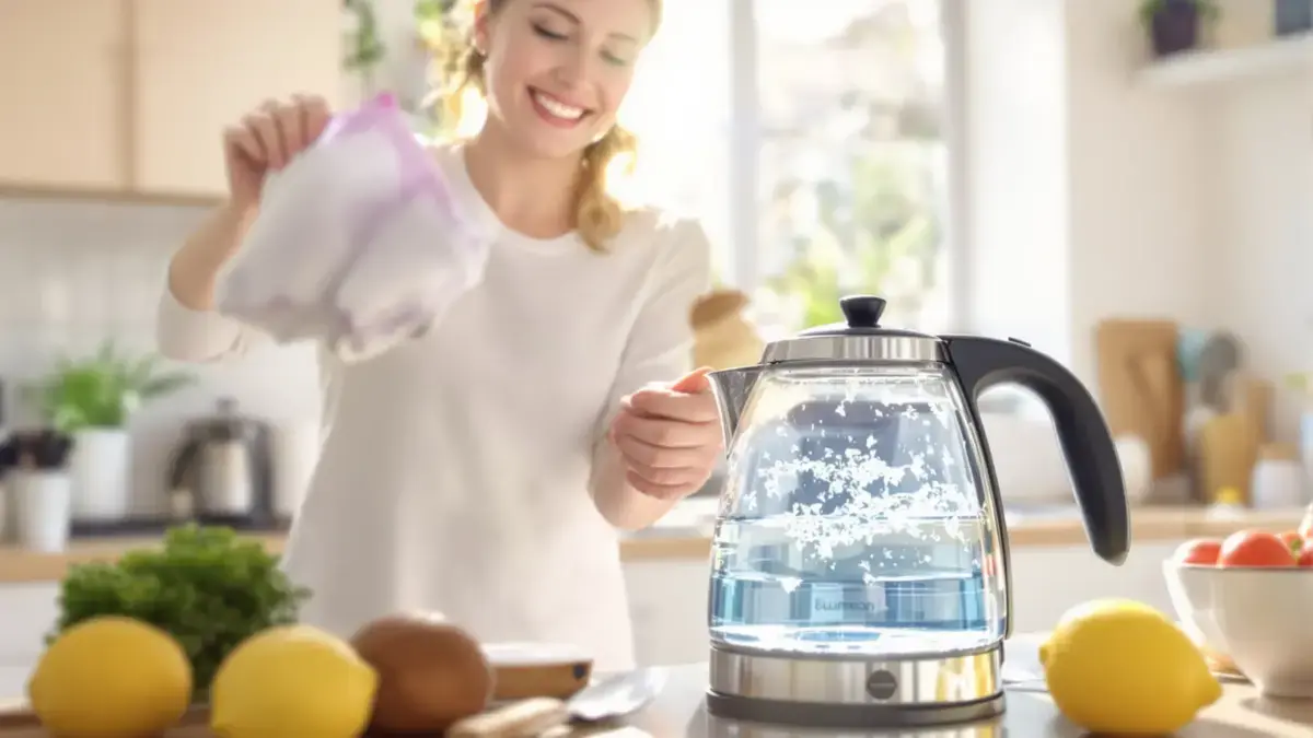 Geen azijn, geen zeep: deze methode verwijdert kalkaanslag uit een waterkoker moeiteloos