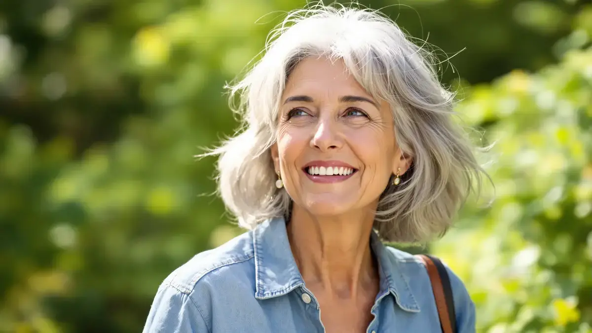 Grijs haar: deze nieuwe aanpak zonder verven verjongt het gezicht zichtbaar