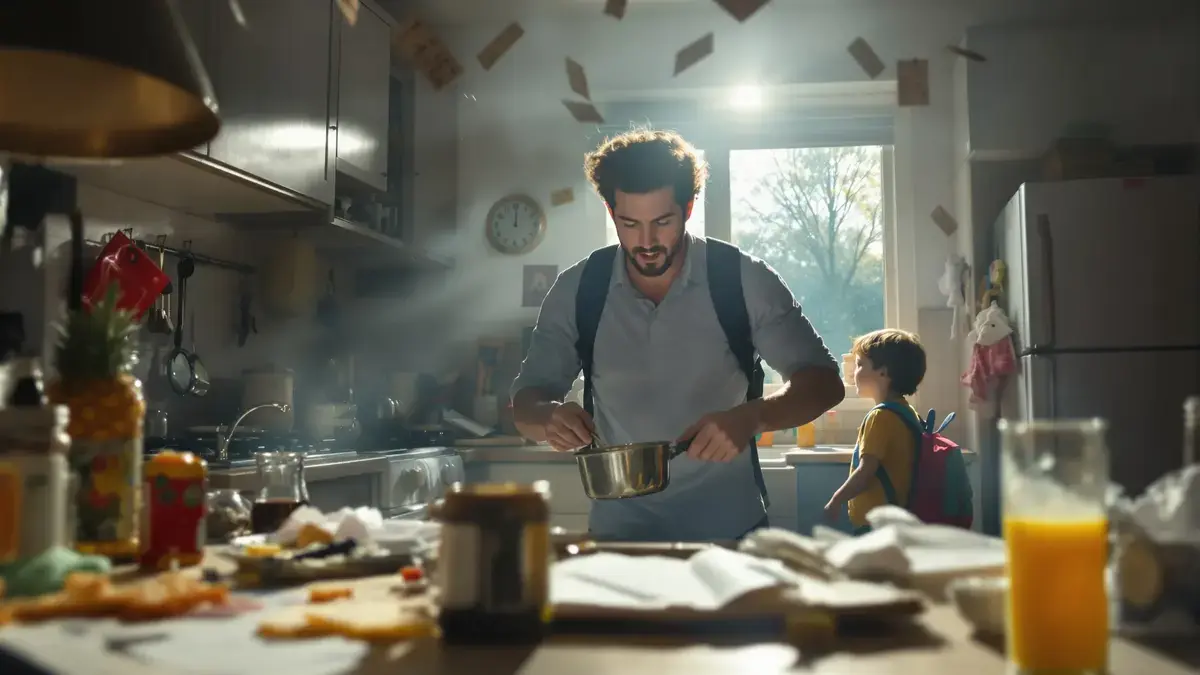 Haasten in de ochtend verhoogt het stressniveau op de lange termijn