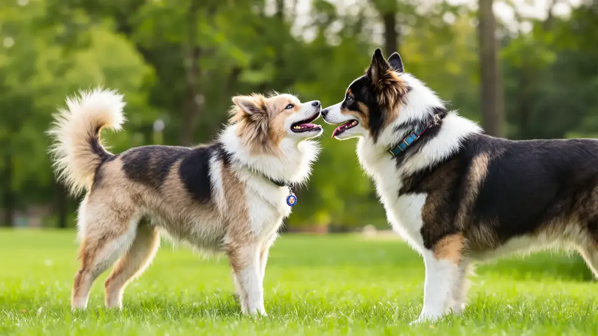 Honden gebruiken precieze codes om elkaar te begroeten.