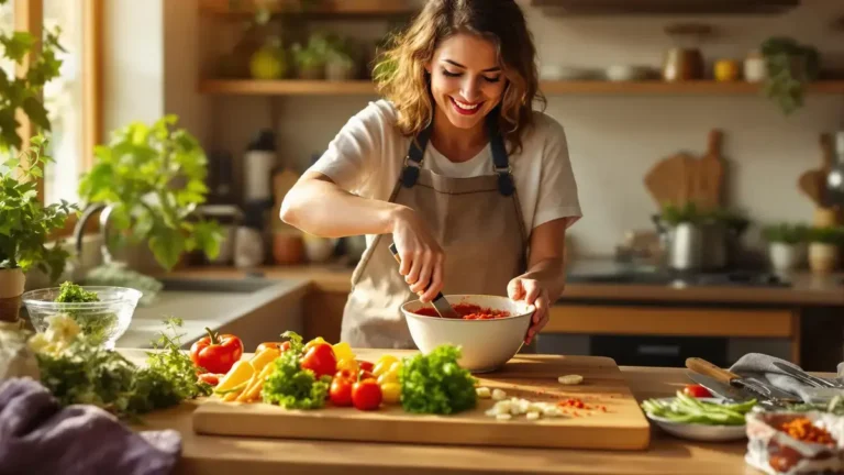 Met slechts vier ingrediënten bereikt deze huisgemaakte saus bijna restaurantkwaliteit