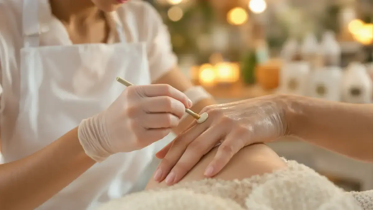 Schoonheidsspecialistes hydrateren zeer droge handen met slechts één ingrediënt