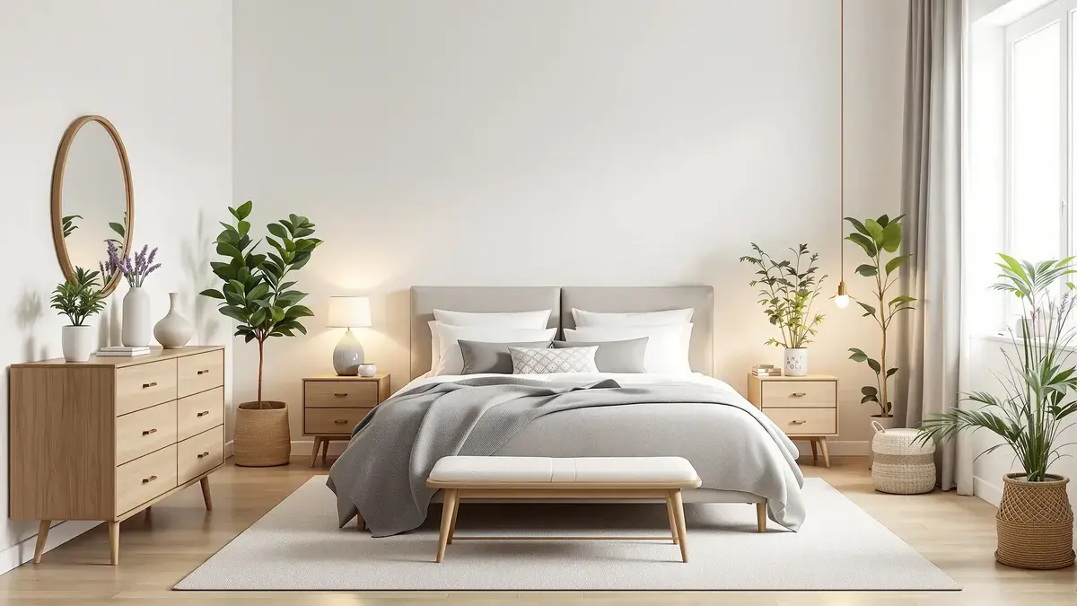 Interieurontwerpers houden zich altijd aan deze regels voor een echt rustgevende slaapkamer