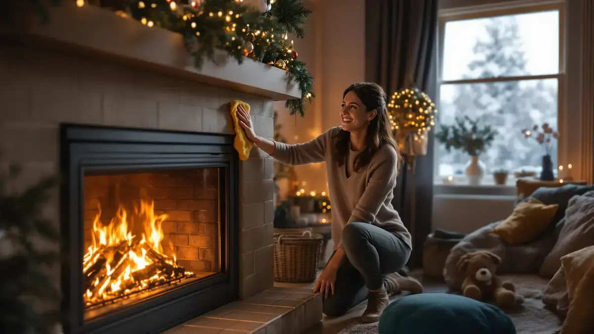 Deze eenvoudige tip zorgt er blijvend voor dat de kachelruit in de winter niet zwart wordt