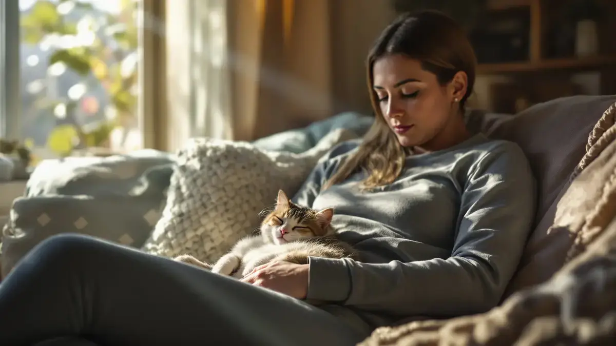 Als uw kat op u in slaap valt, is dat geen toeval: dit is waarom