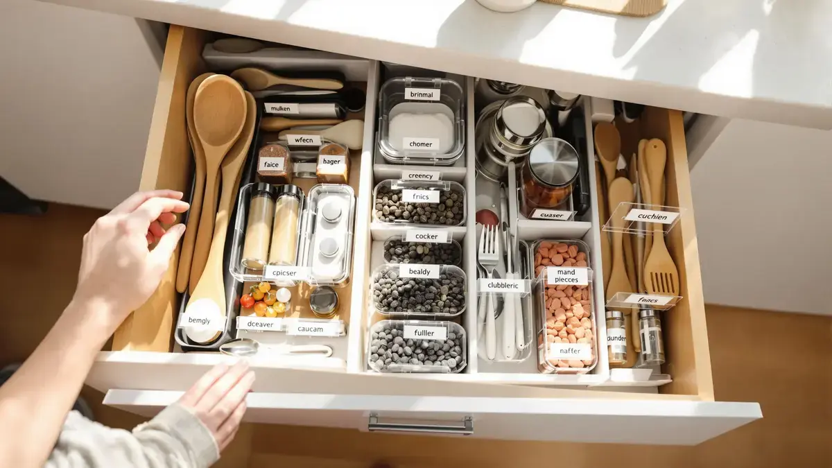 Keuken: de eenvoudige tip om je lades te organiseren en elke dag tijd te besparen