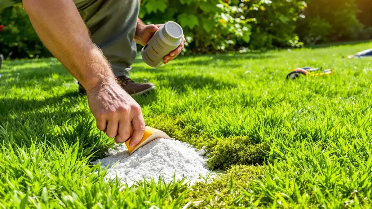 Dit keukenpoeder van minder dan een euro verwijdert mos uit het gazon zonder agressieve producten