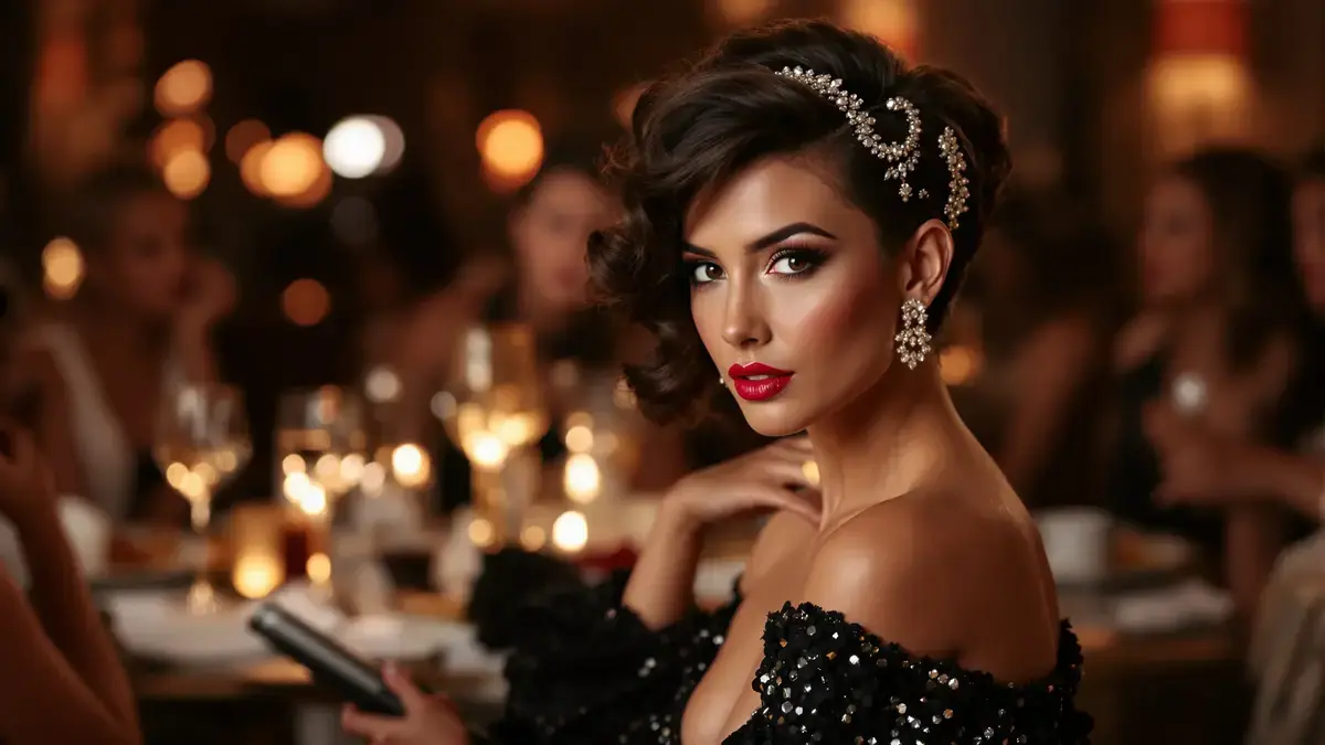 Kort haar: tips van een kapper voor een geslaagd avondkapsel