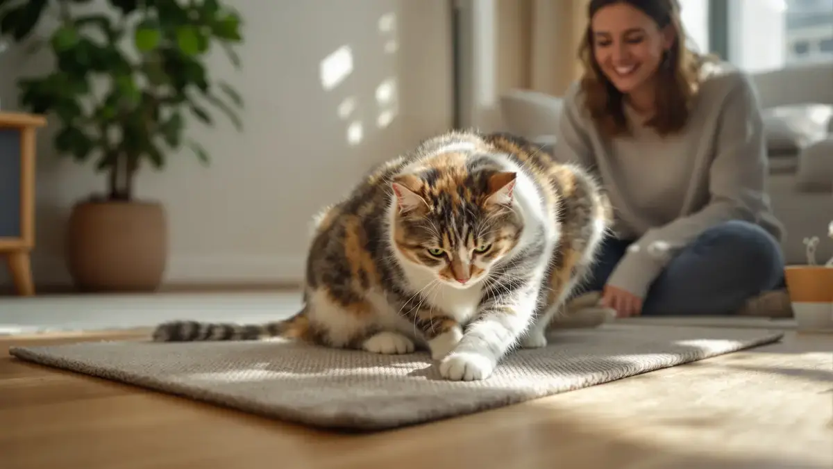 Een krabpaal is niet altijd noodzakelijk om meubels te beschermen