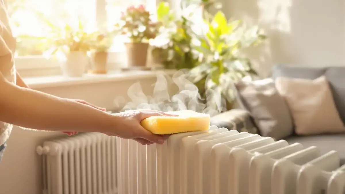 Ze legden een natte spons op hun radiator: waarom dit het energieverbruik kan verminderen