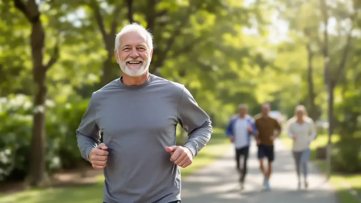 Op 65-jarige leeftijd verklaren consequente gewoonten een opmerkelijk fitheidsniveau