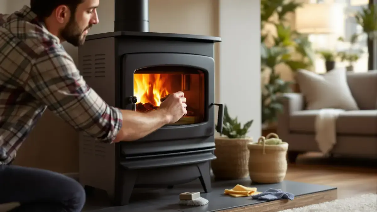 Een te luidruchtige pelletkachel kan vaak stiller worden gemaakt met een paar aanpassingen.