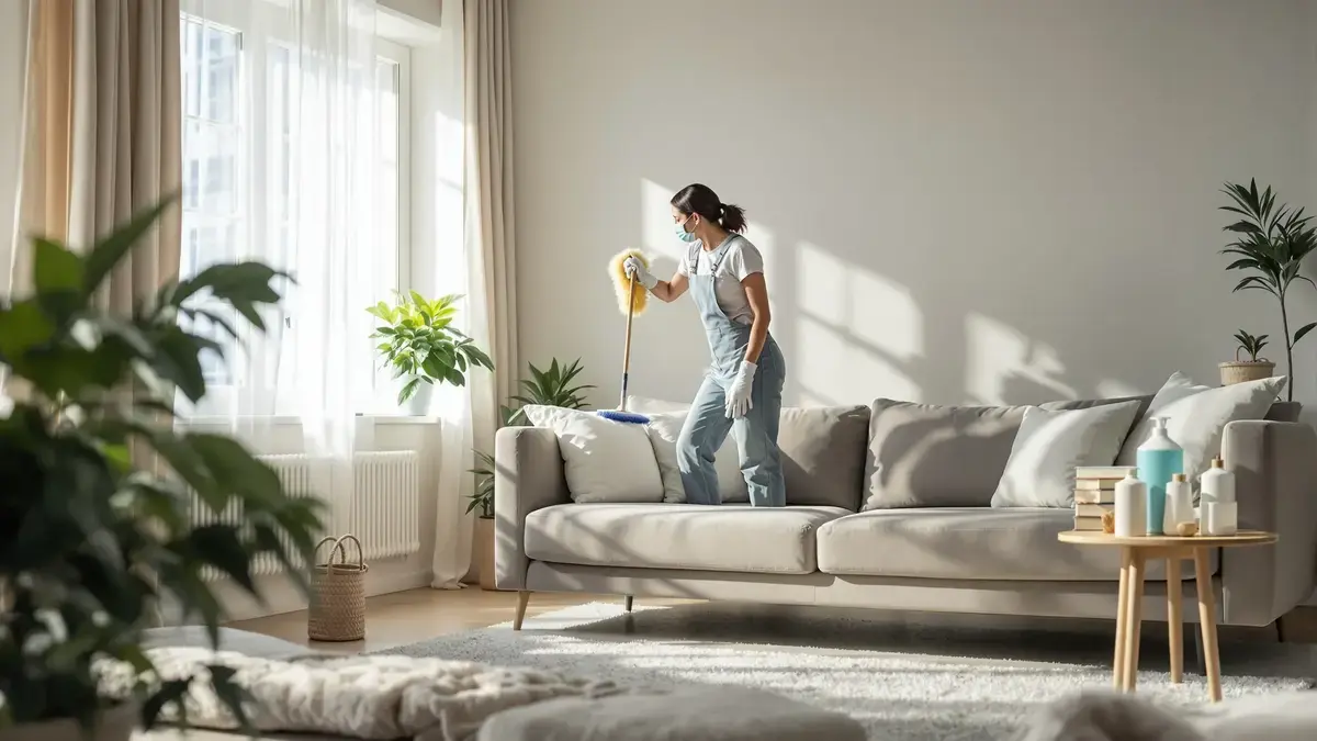 Na het schoonmaken voorkomt dit eenvoudige trucje dat stof snel terugkomt