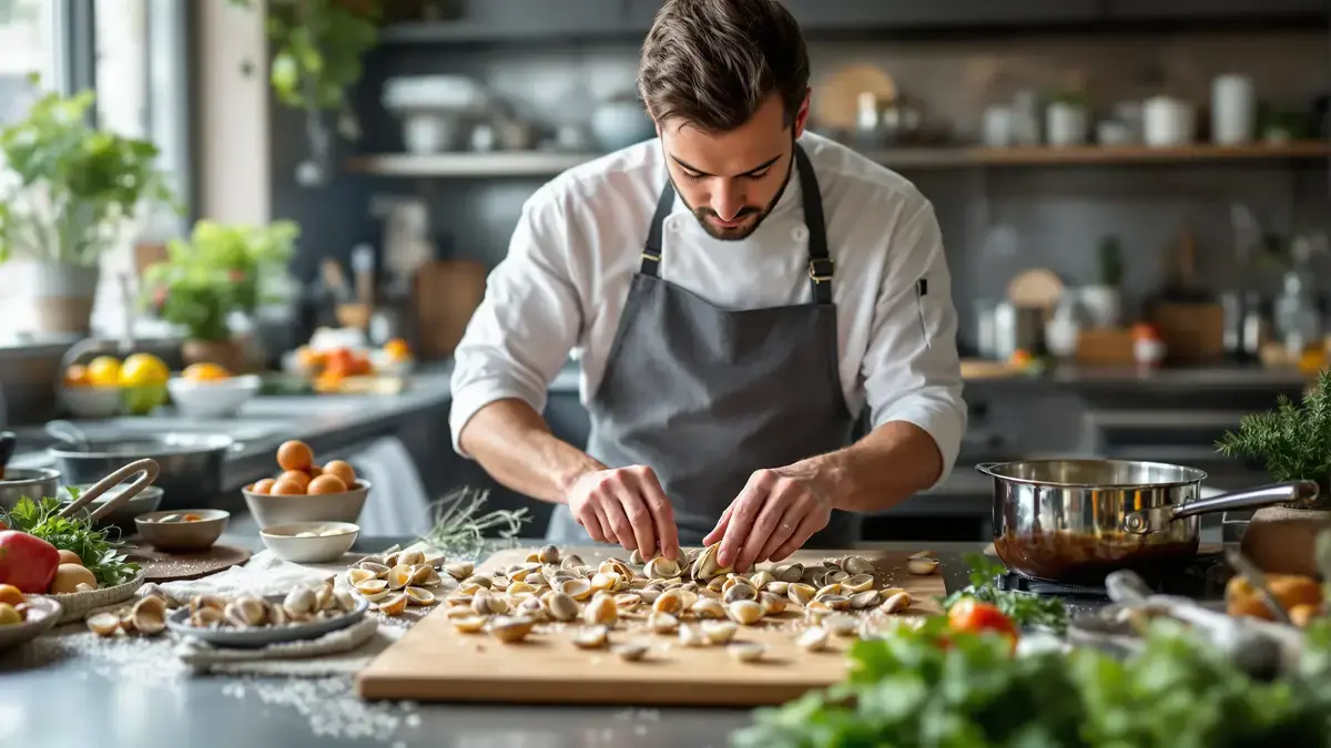 Sint-jakobsschelpen: deze bereidingsfout ruïneert de garing nog voordat de pan erbij komt