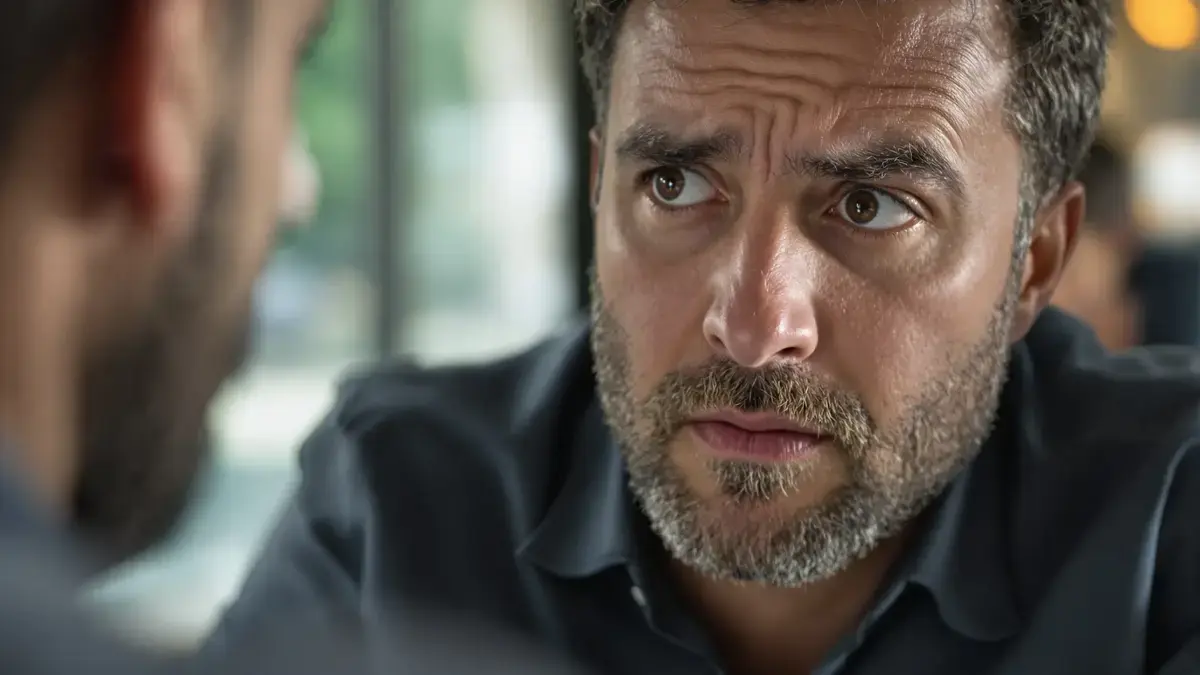 Een snelle oogknippering kan emotionele spanning in een gesprek verraden