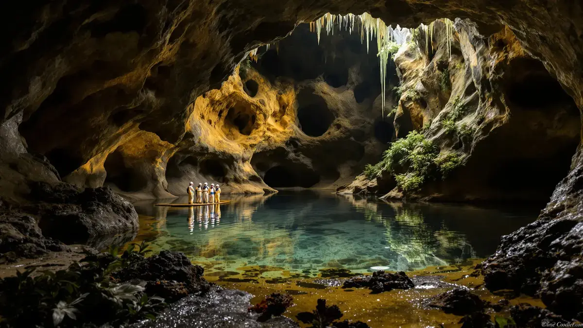 Op 100 meter onder de grond in Albanië stuiten wetenschappers net op een thermisch meer zo uitgestrekt dat het in twijfel trekt wat we dachten te weten
