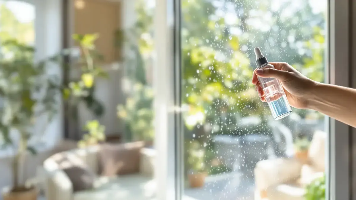Enkele druppels van een apotheekproduct houden ramen maandenlang schoon zonder te schrobben