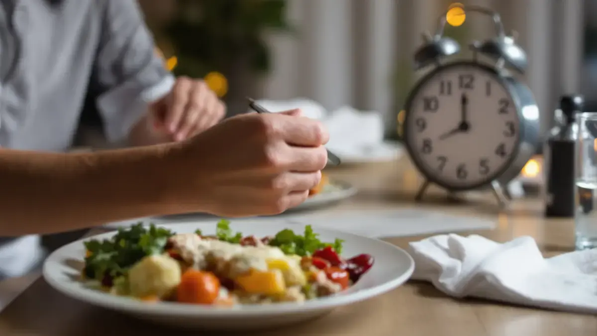 Avonds laat eten heeft niet het effect dat men denkt als je naar de voedingsgegevens kijkt