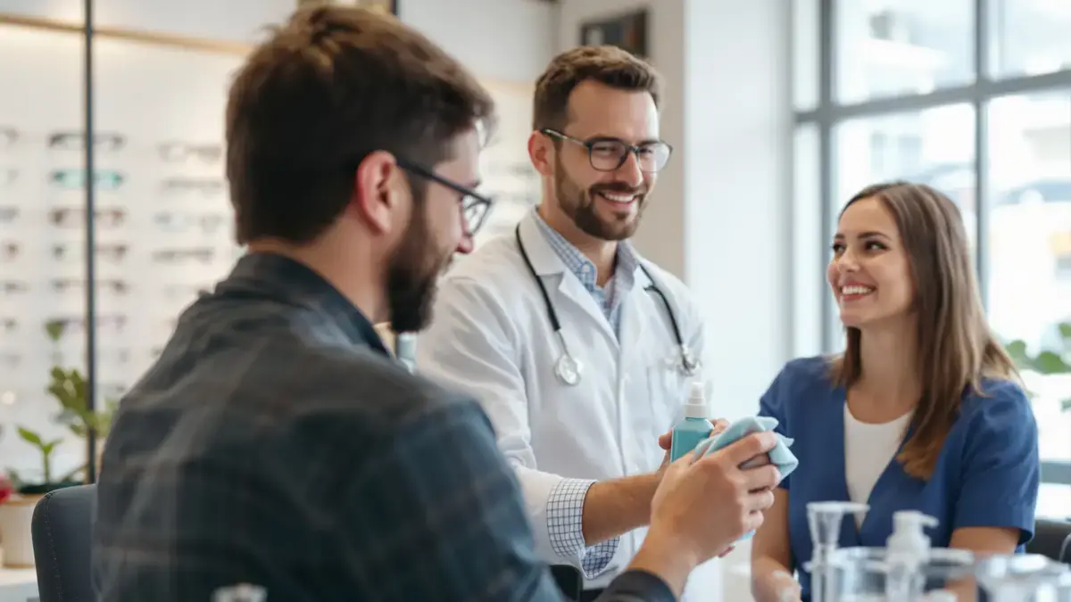 Vuile brillenglazen: de onverwachte tip van een opticien die reinigingsdoekjes overbodig maakt