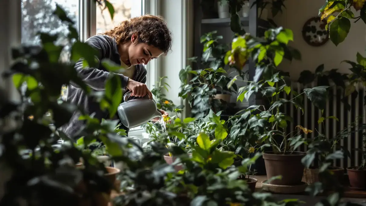 Droge lucht en weinig licht in de winter veroorzaken bij kamerplanten stress die weinig mensen herkennen