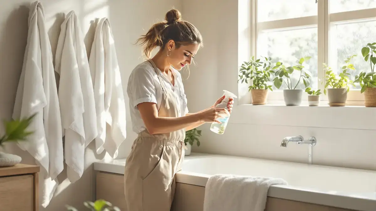 Eenvoudige schoonmaakmethode houdt de badkamer langer fris zonder agressieve middelen