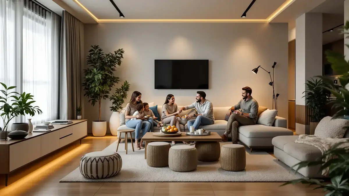 In steeds meer huizen wordt de eettafel vervangen door een nieuwe indeling