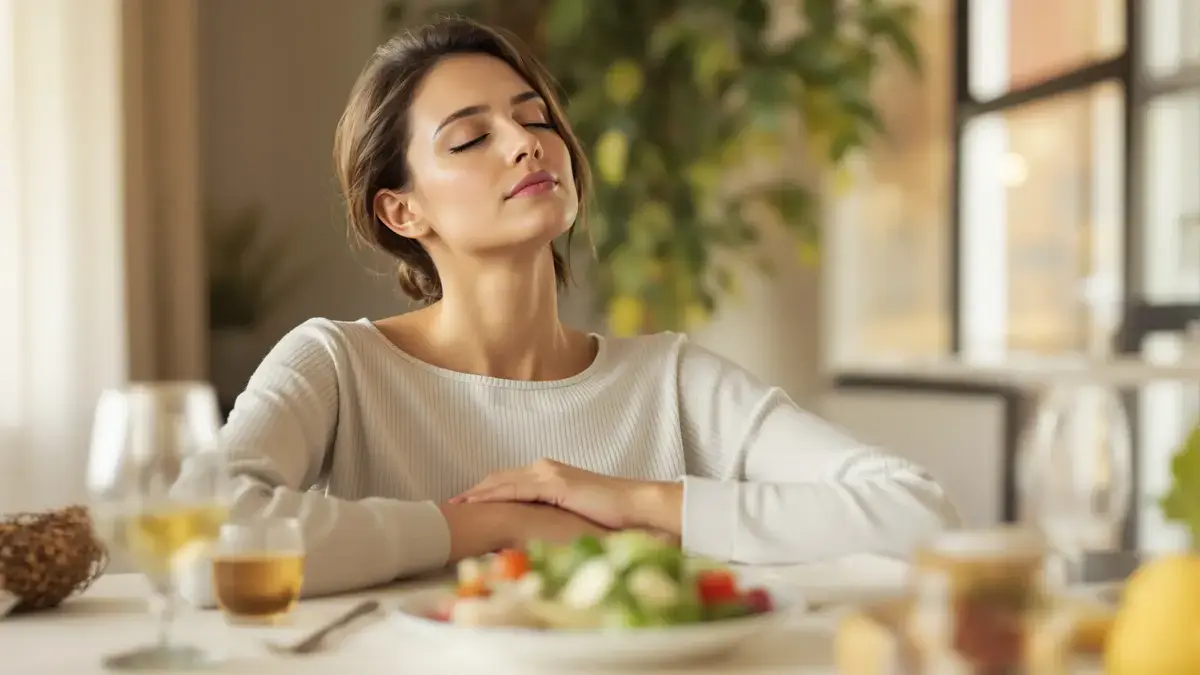 Voordat je gaat eten verbetert dit eenvoudige gebaar de spijsvertering en beperkt een opgeblazen gevoel, volgens een voedingsdeskundige