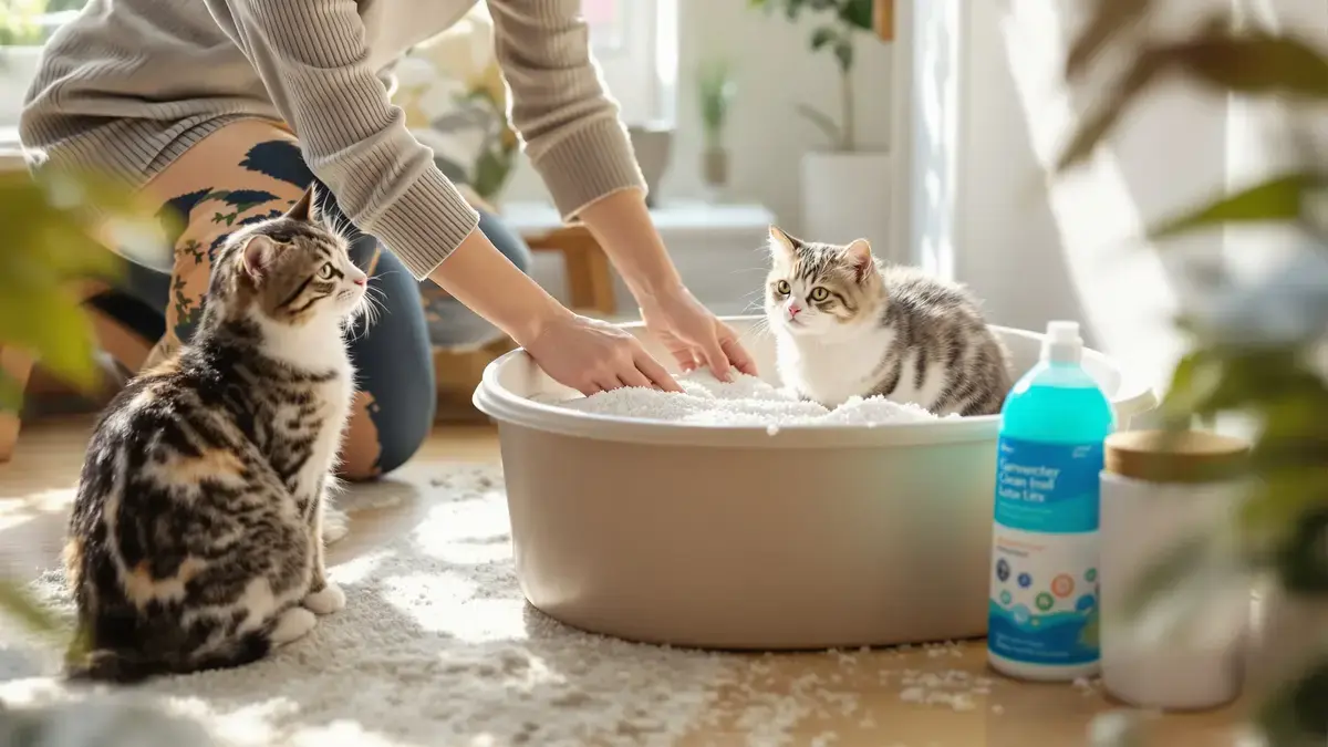 De 9 fouten die u moet vermijden bij het verschonen van de kattenbak van uw kat