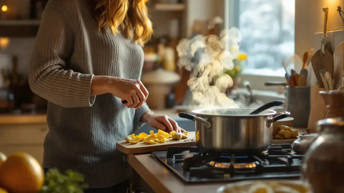 Gekookte citroenschillen en gember: dit huishoudelijke ritueel met onverwachte toepassingen