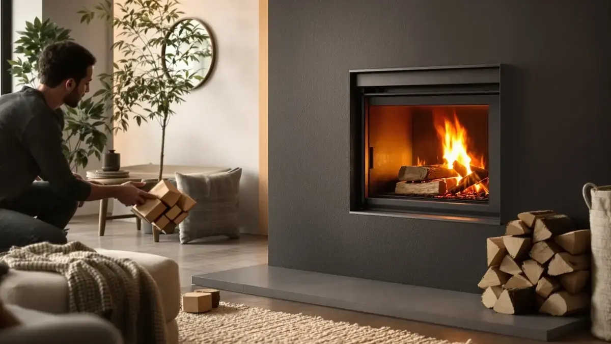 Weinig bekende vergelijking: geperste houtblokken versus klassieke houtblokken voor een zuinige en milieuvriendelijke verwarming