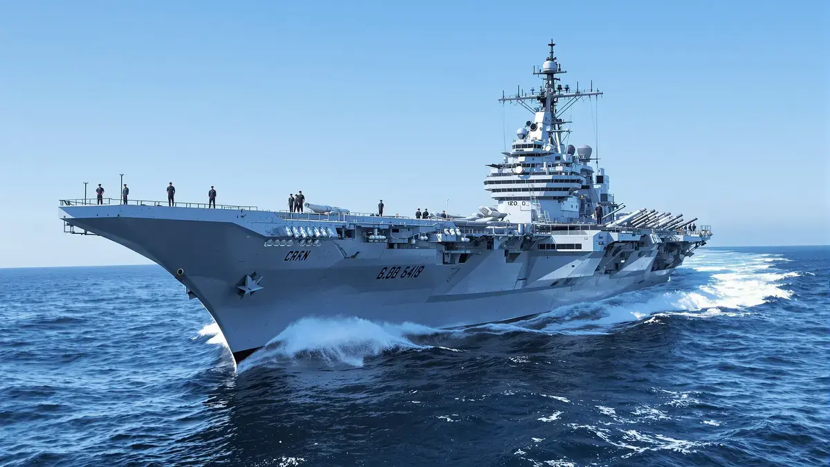 Het grootste oorlogsschip ter wereld overtreft alles wat ooit heeft bestaan