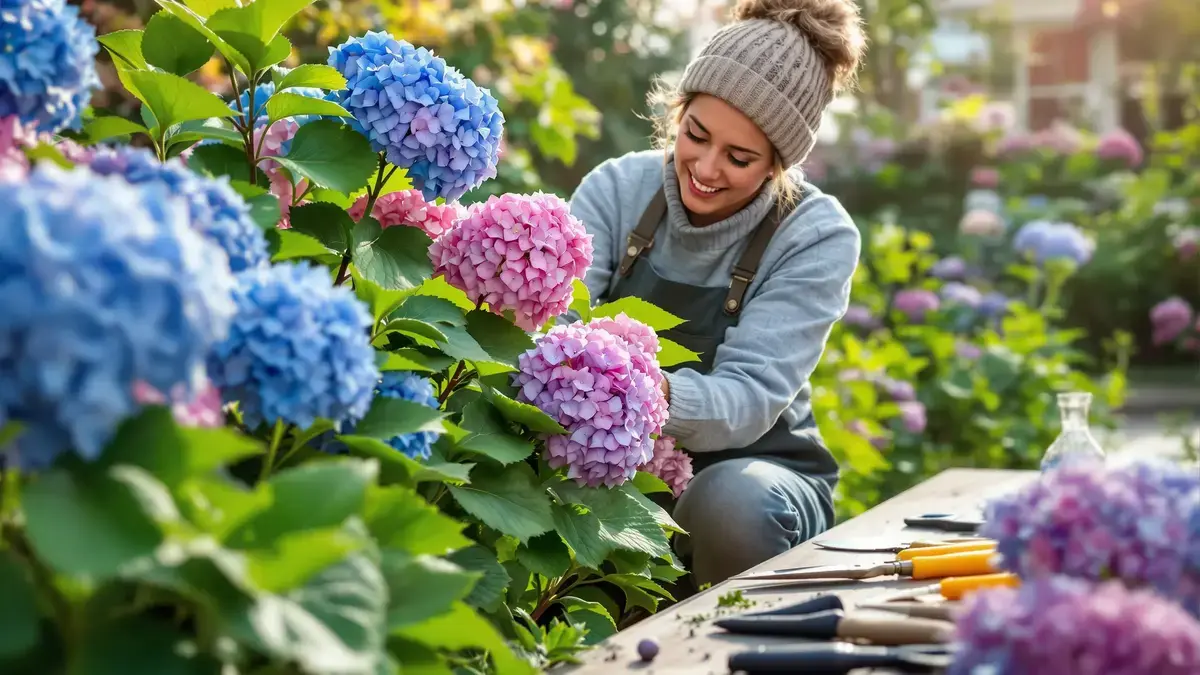 Hortensia’s: een weinig bekende ingreep aan het einde van de winter die de jaarlijkse bloei van nietsvermoedende tuiniers ondermijnt